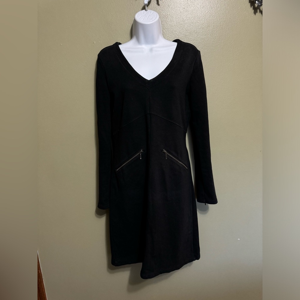Athleta Women's Celebration Ponte Knit Long Sleeve Dress Size S